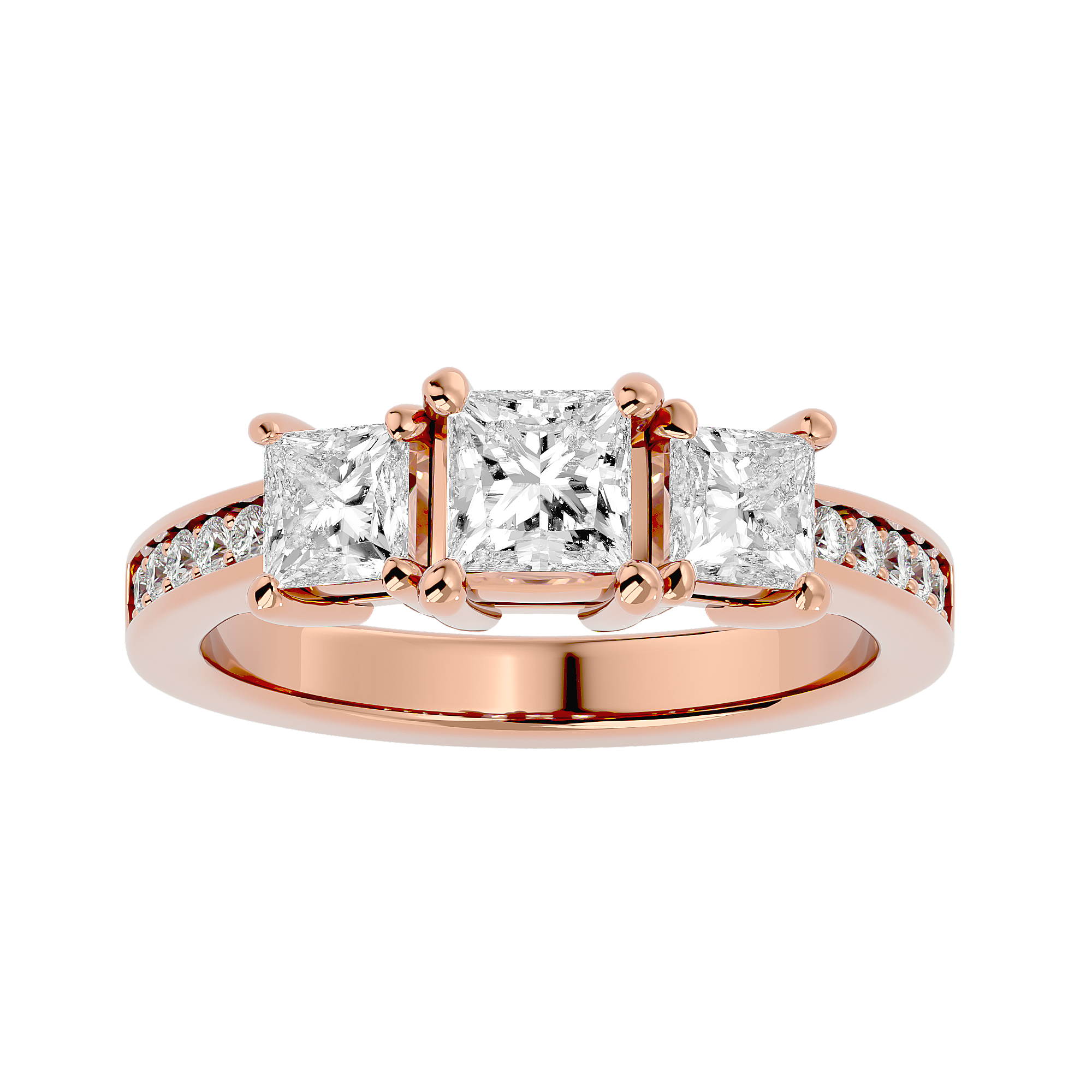 Adriana Three Stone Ring
