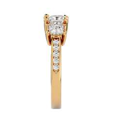 Adriana Three Stone Ring