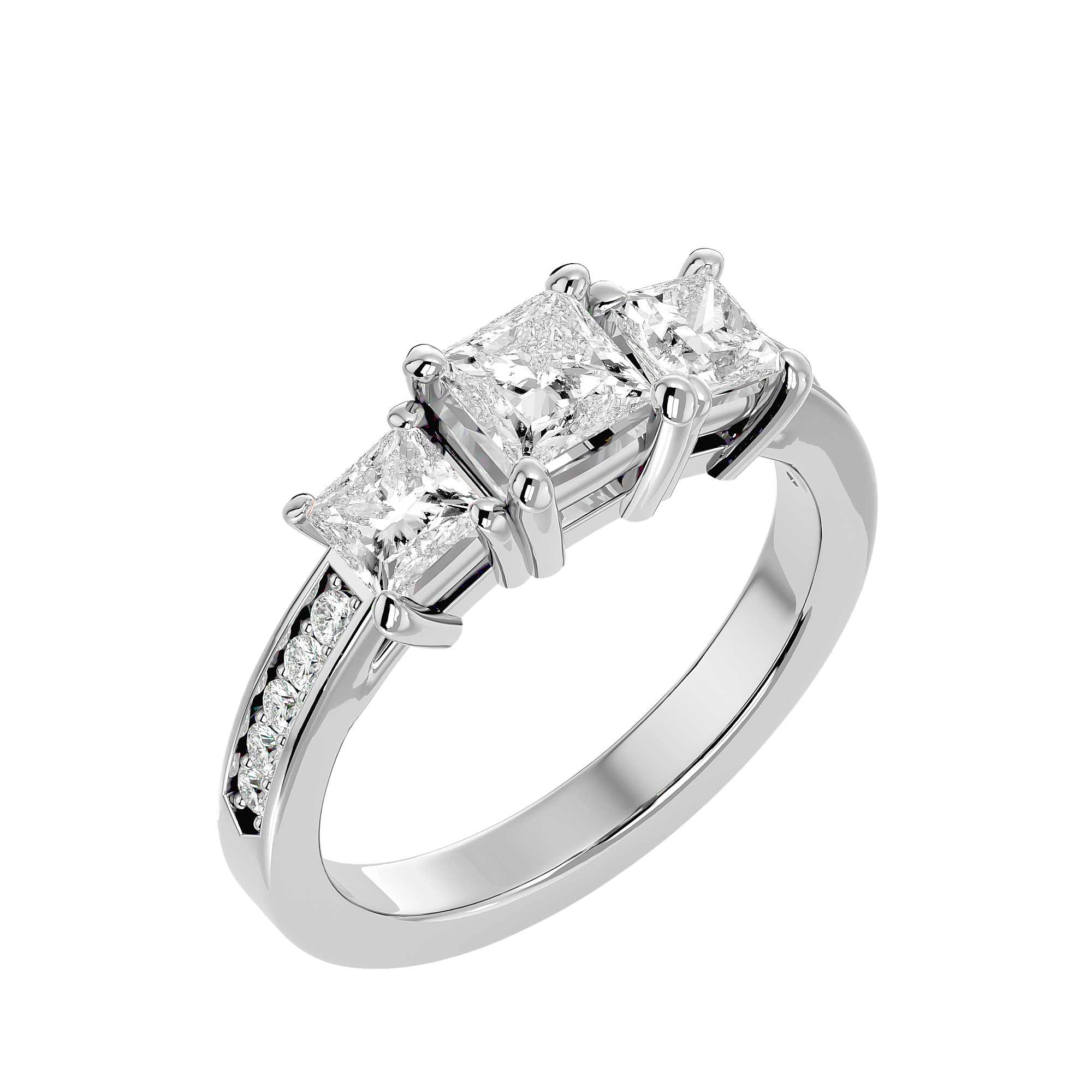 Adriana Three Stone Ring