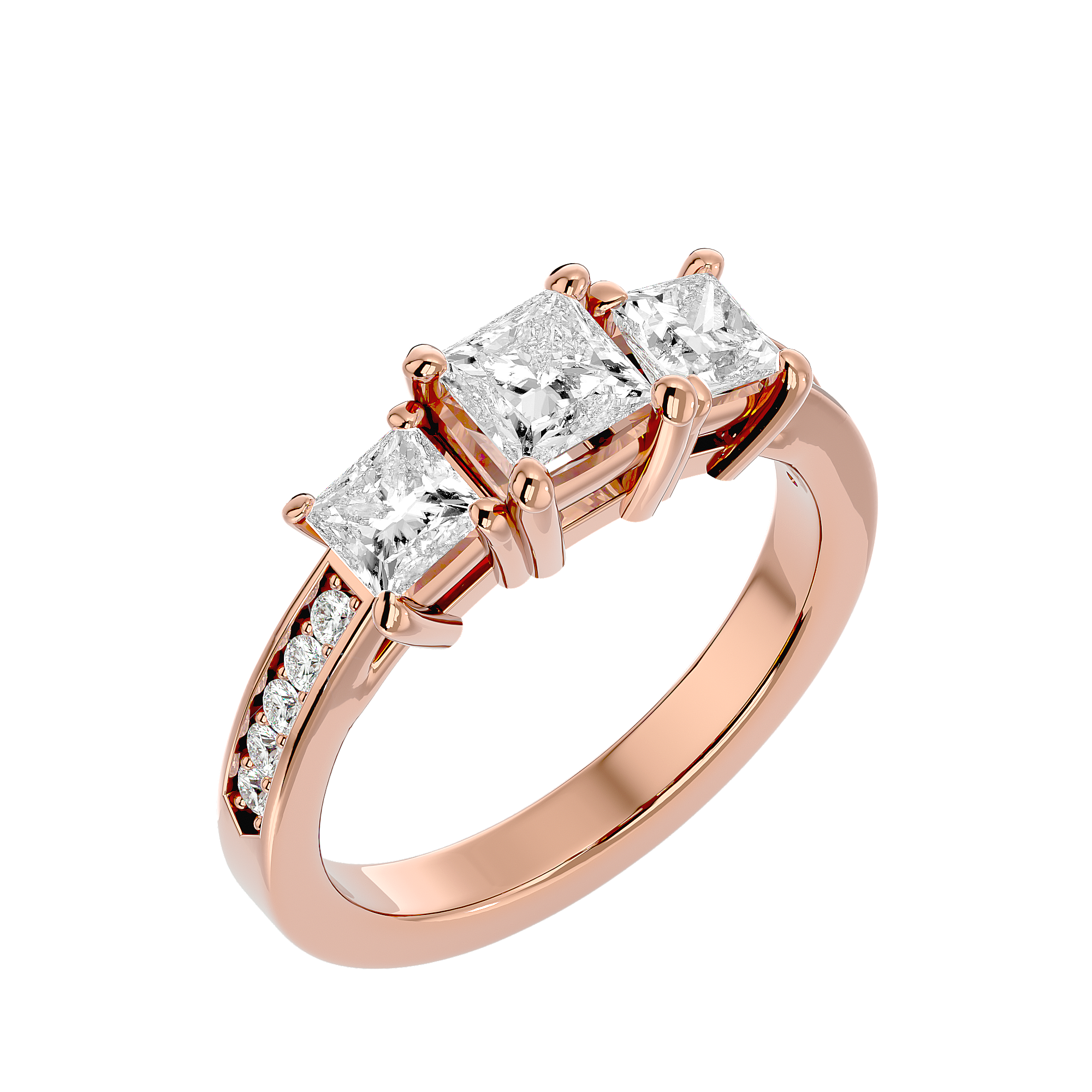 Adriana Three Stone Ring