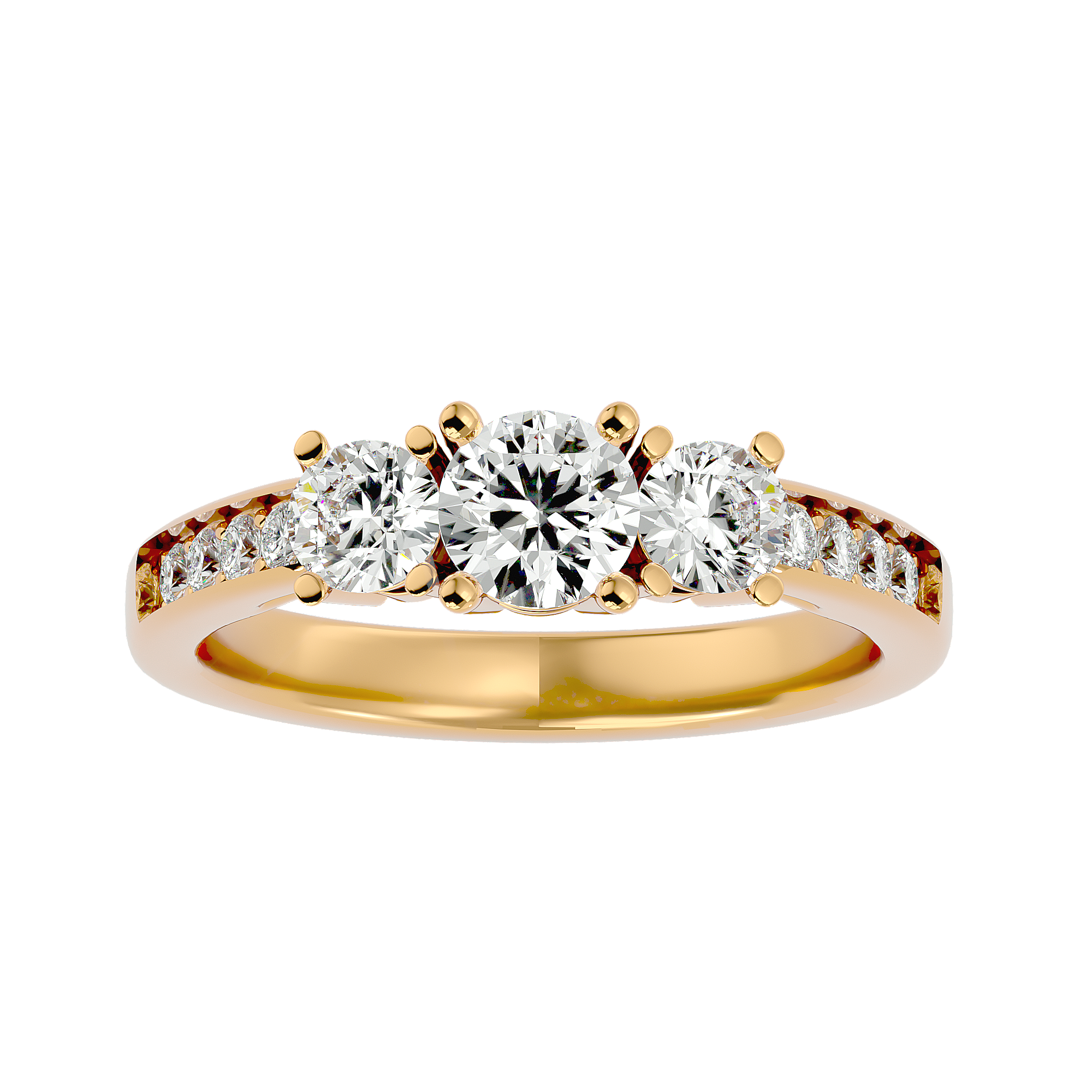 Imogen Three Stone Ring