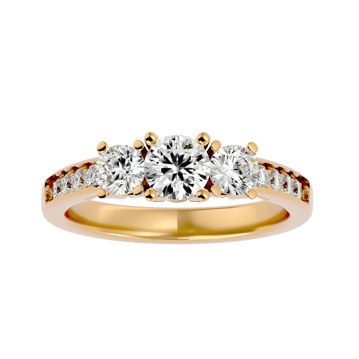 Imogen Three Stone Ring
