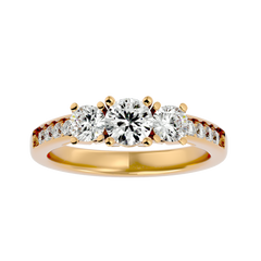 Imogen Three Stone Ring