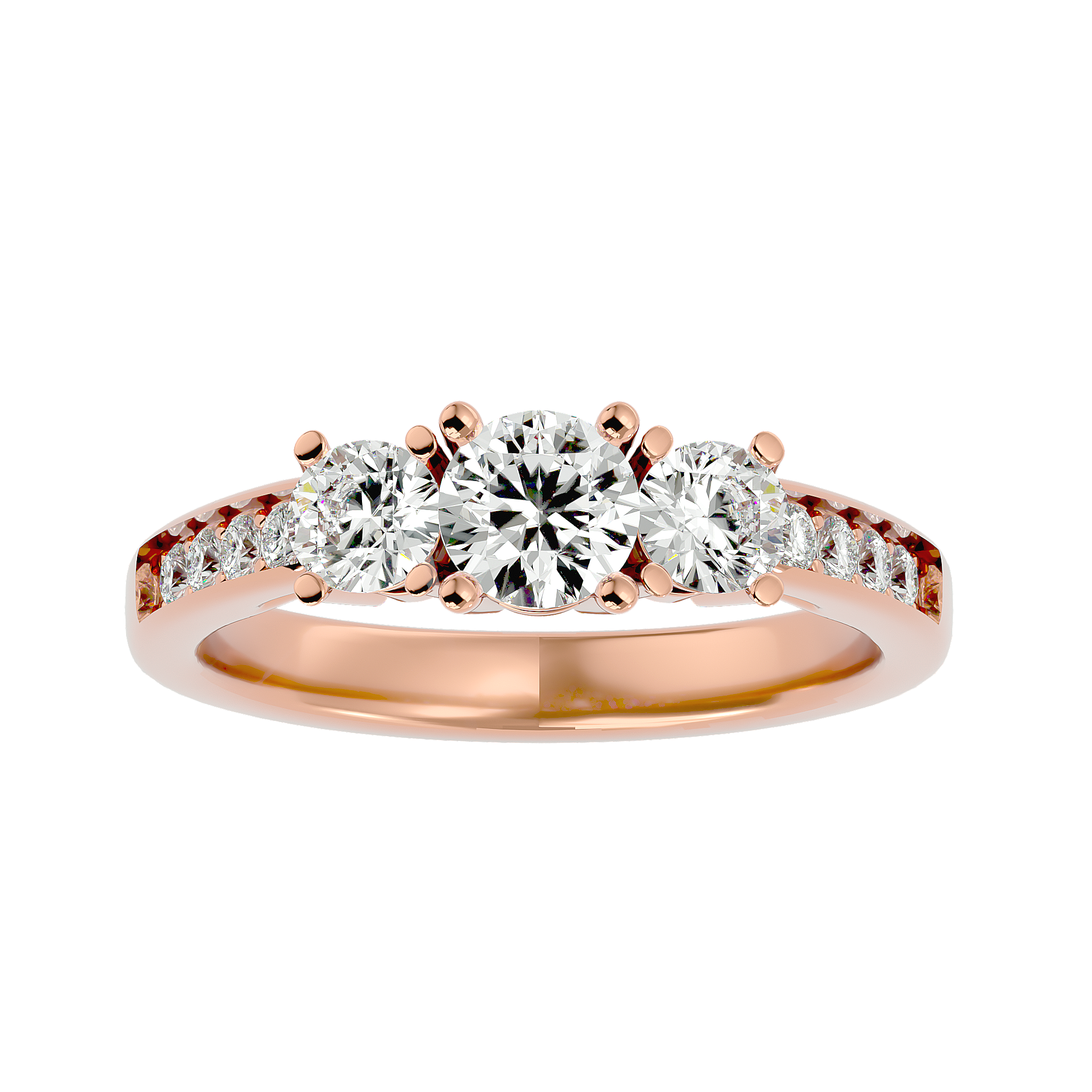 Imogen Three Stone Ring