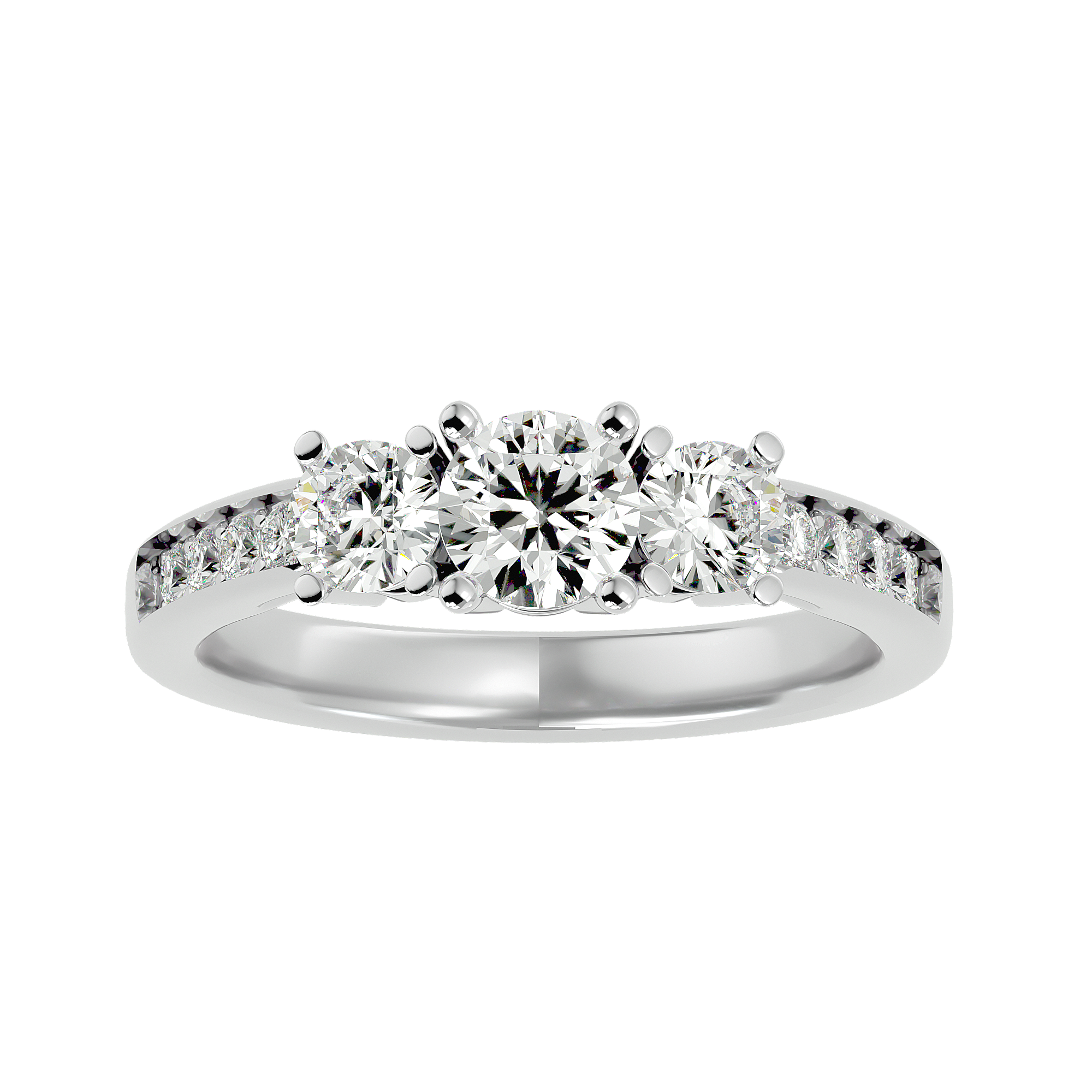 Imogen Three Stone Ring