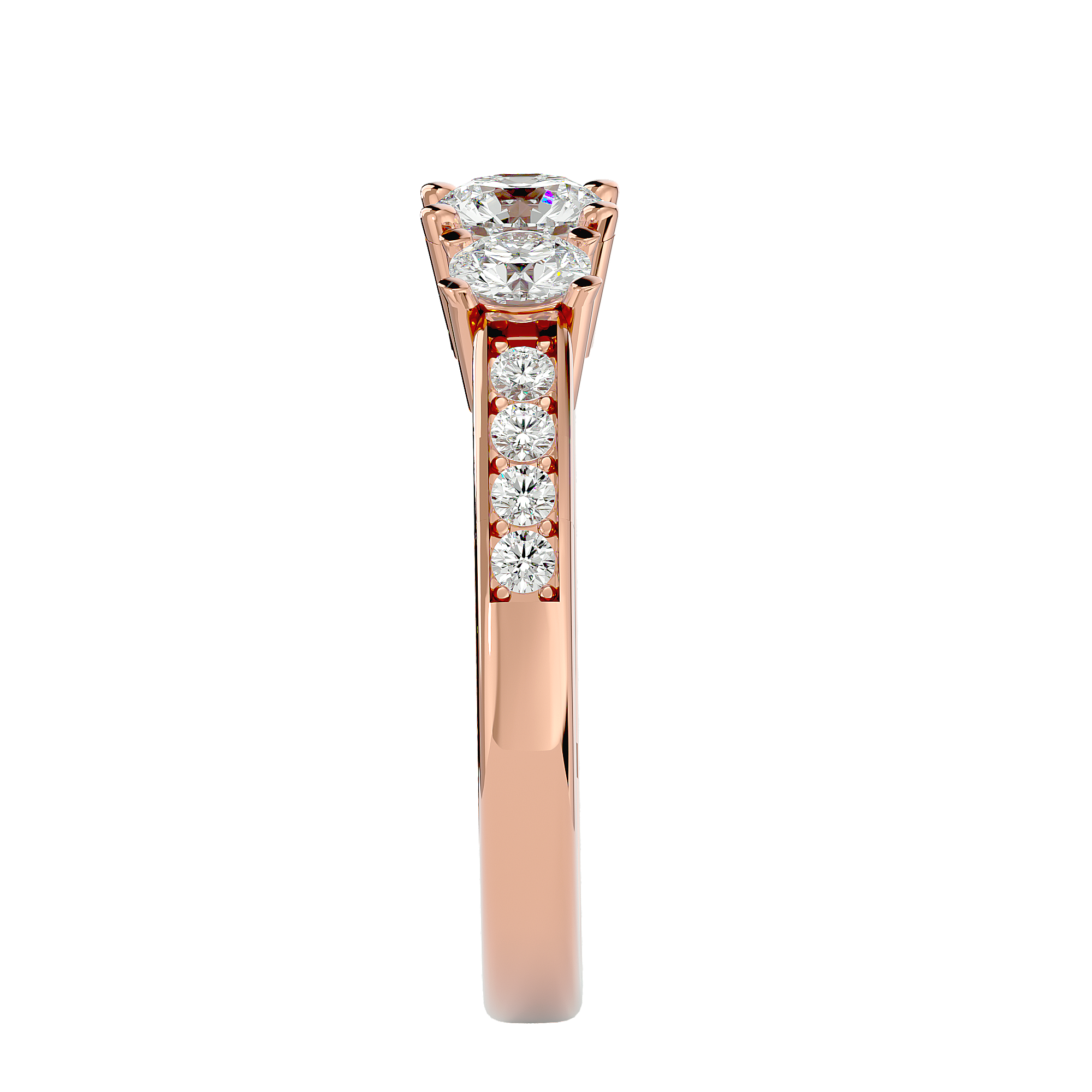Imogen Three Stone Ring