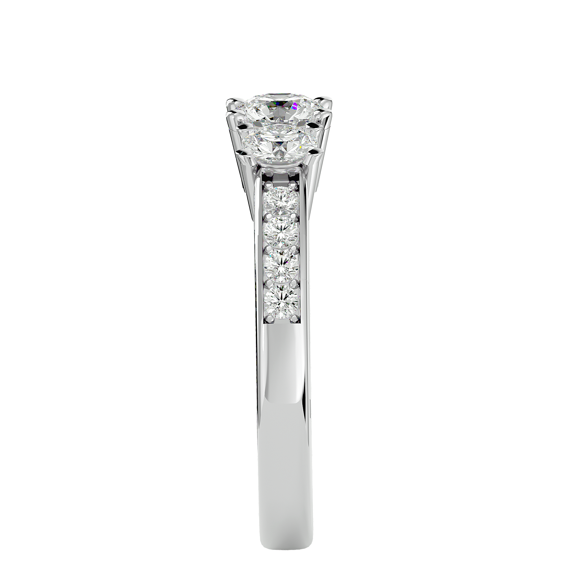 Imogen Three Stone Ring
