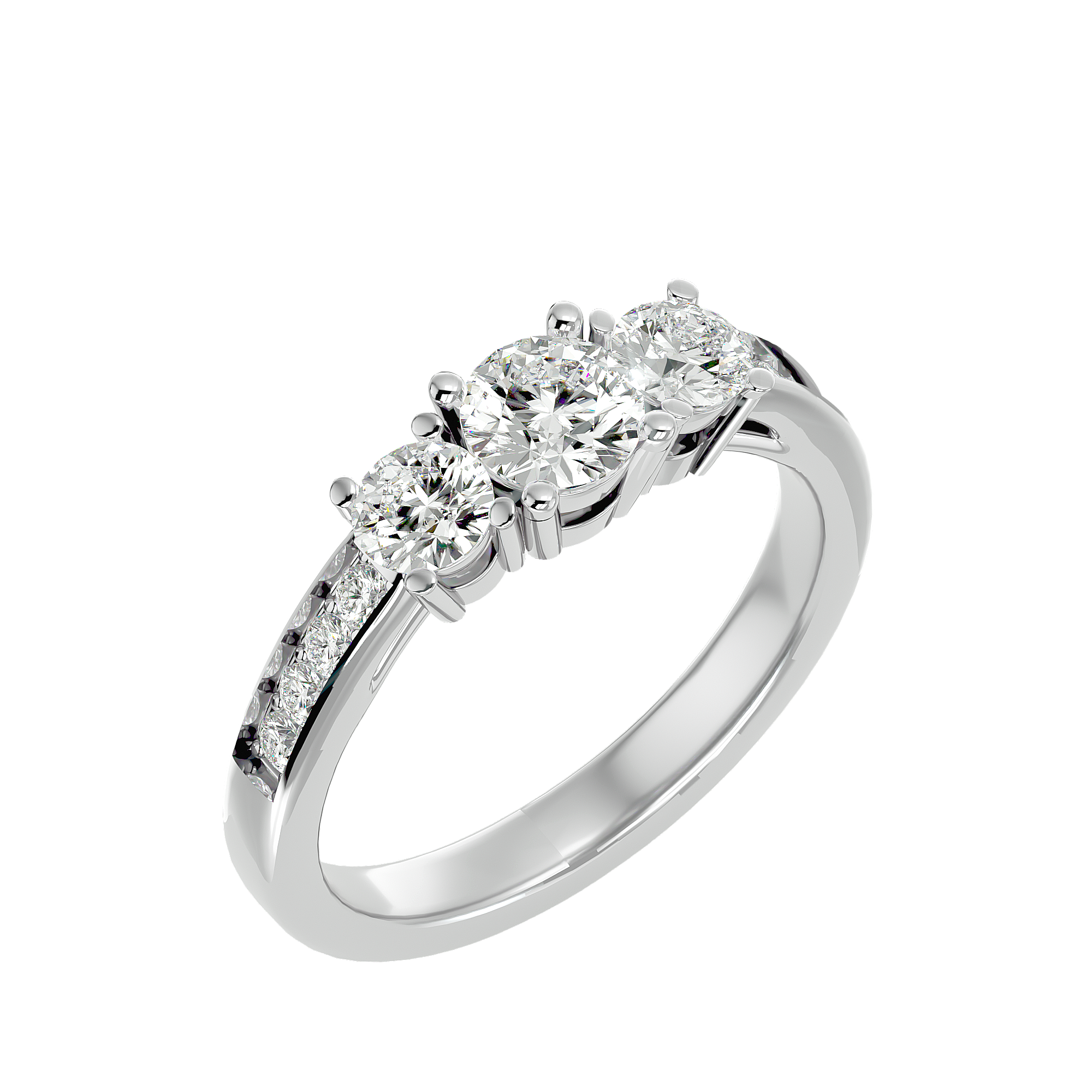 Imogen Three Stone Ring