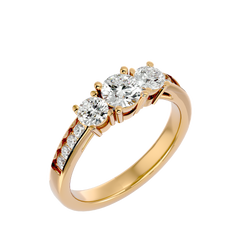Imogen Three Stone Ring