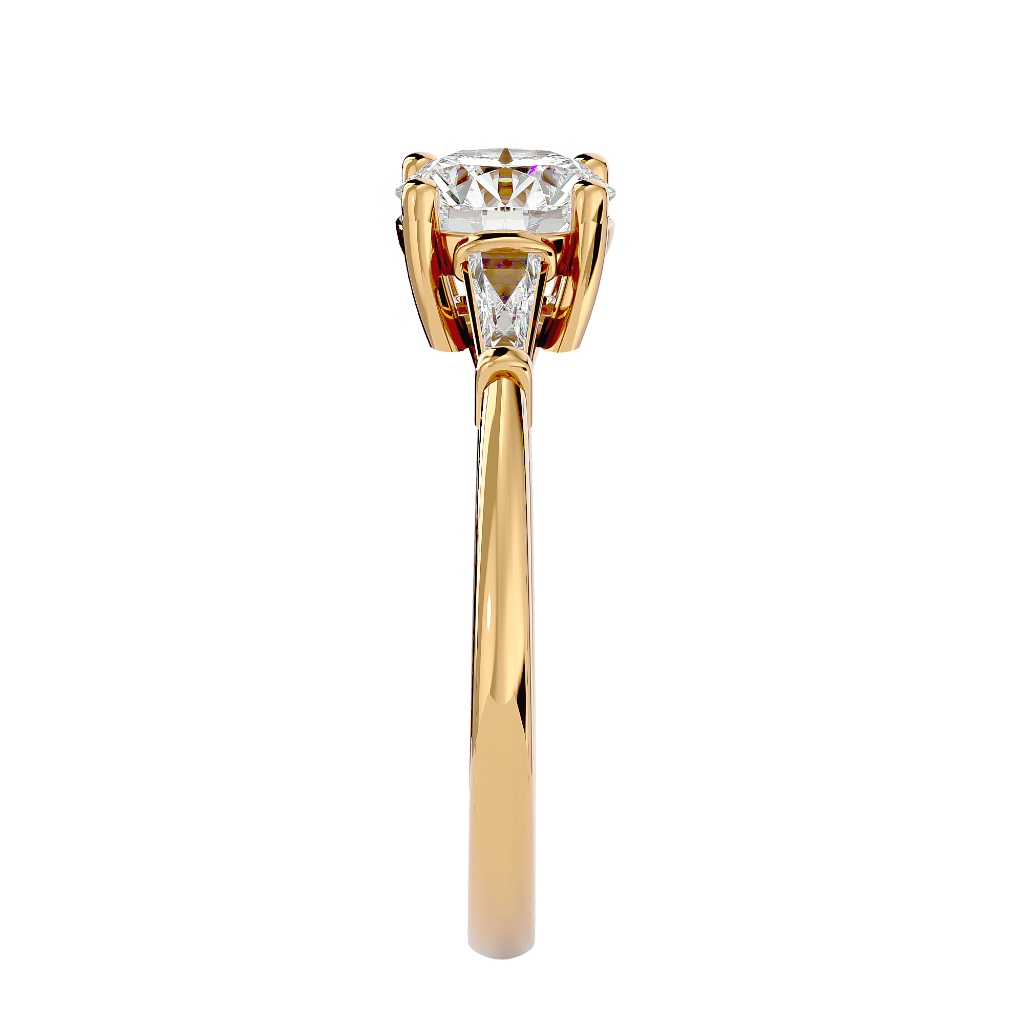 Jayla Three Stone Ring