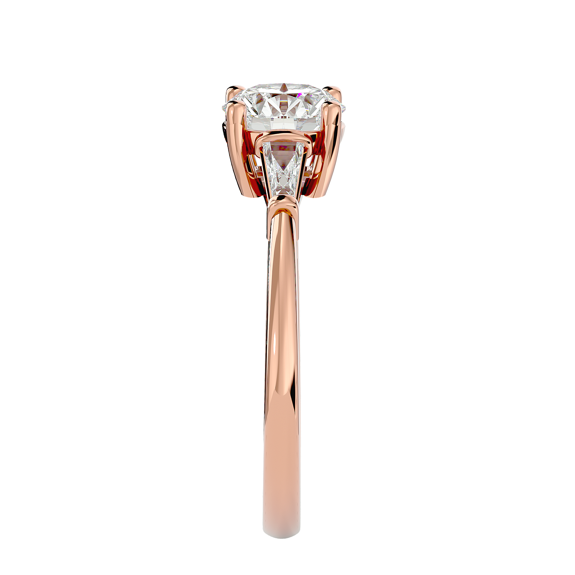 Jayla Three Stone Ring