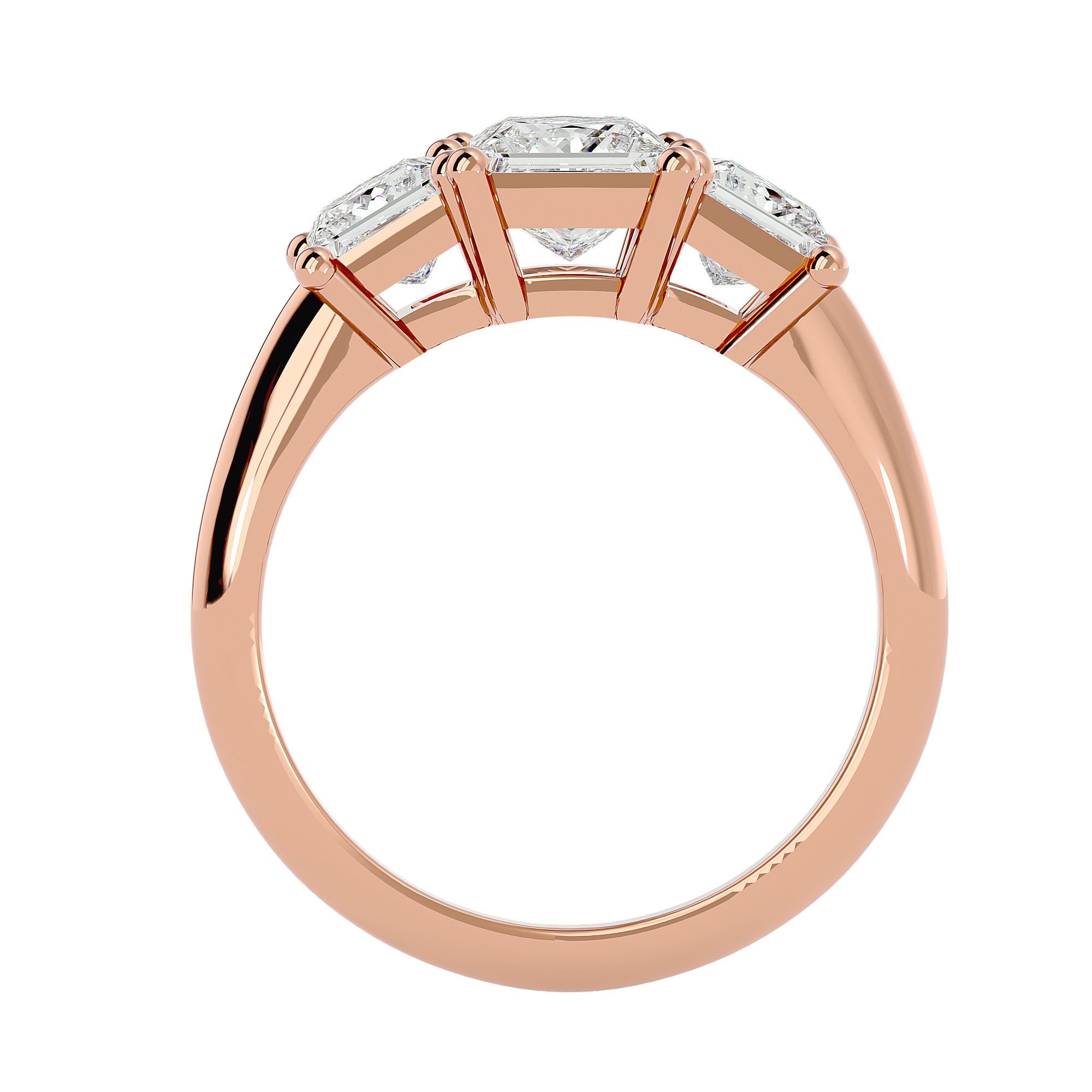 Gwyneth Three Stone Ring