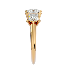 Gwyneth Three Stone Ring