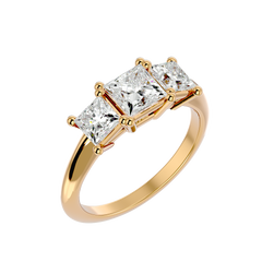 Gwyneth Three Stone Ring