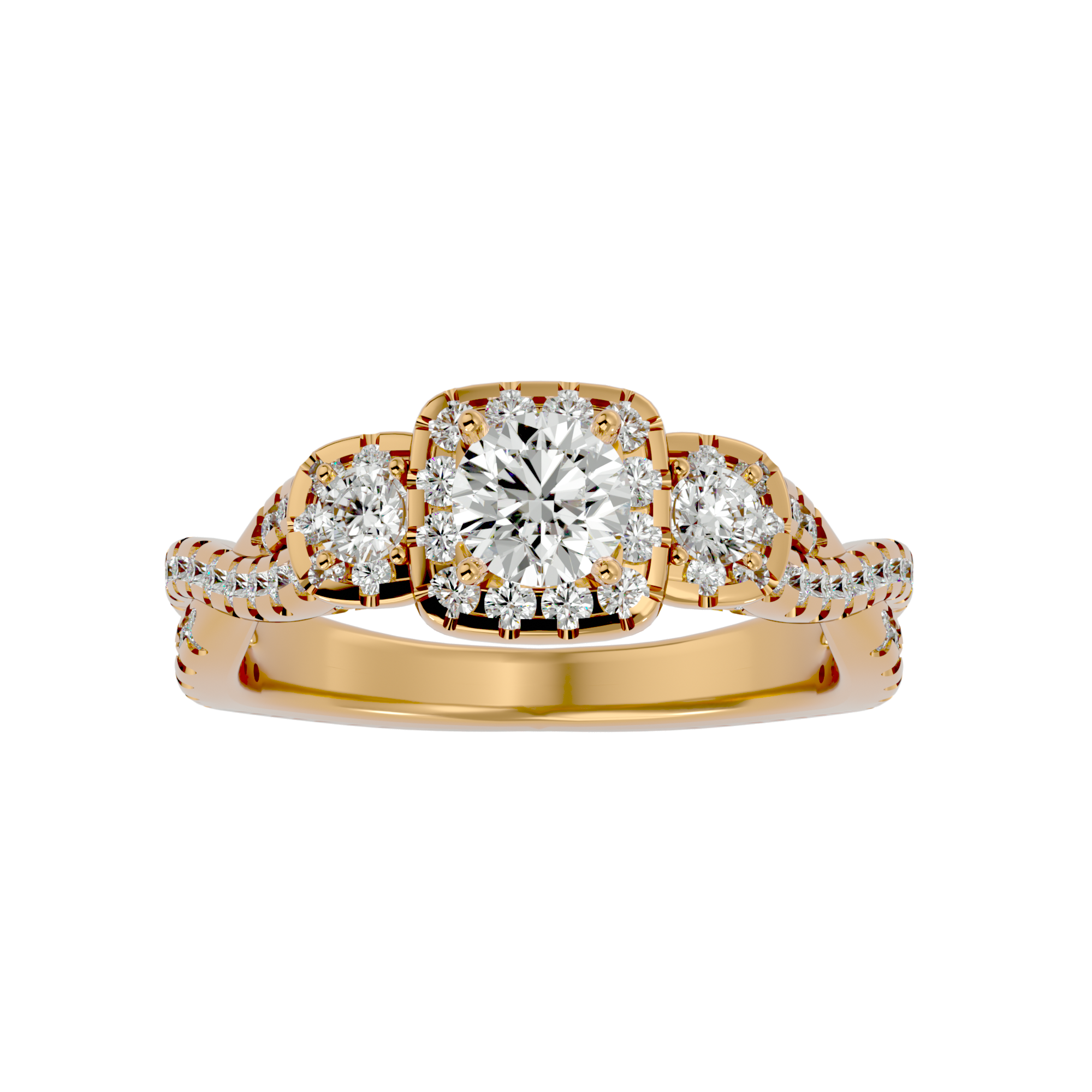 Tabitha Three Stone Ring