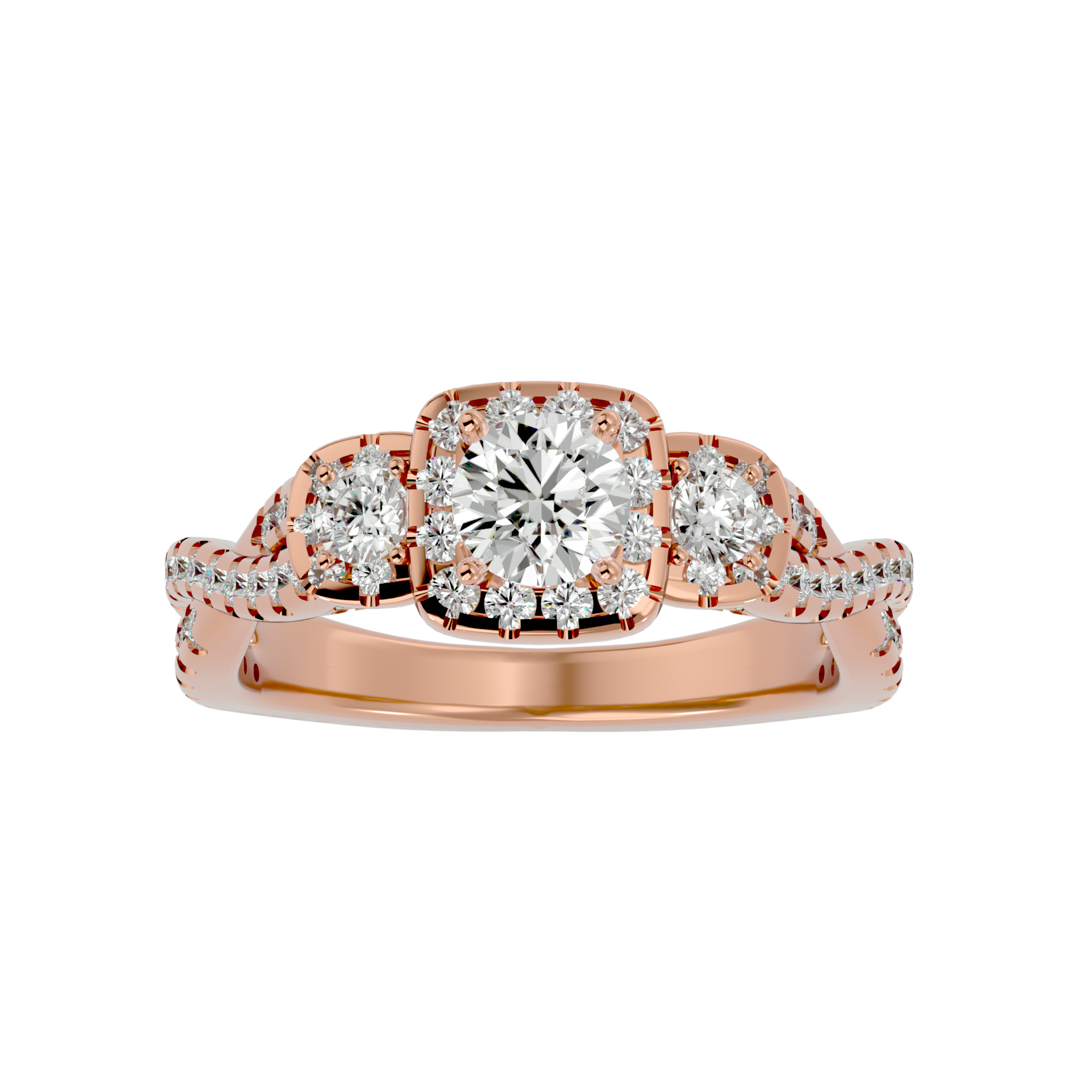 Tabitha Three Stone Ring