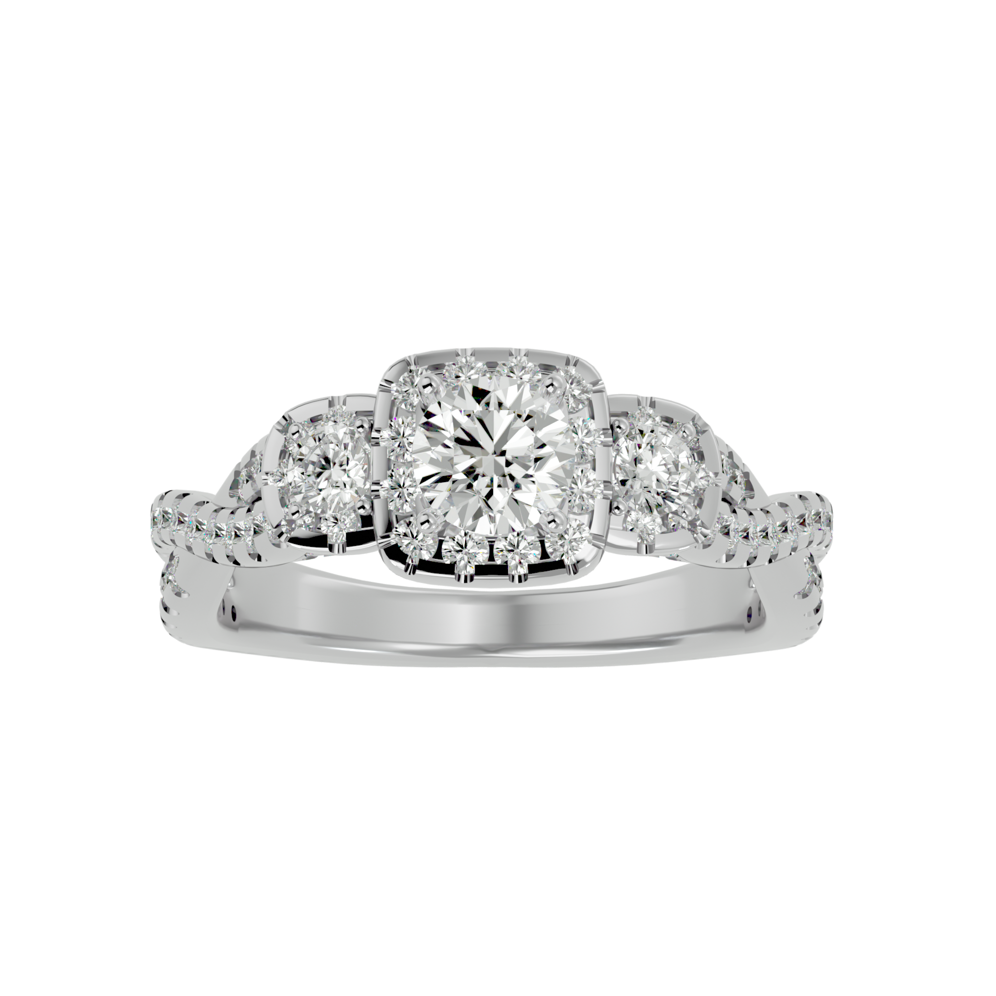 Tabitha Three Stone Ring