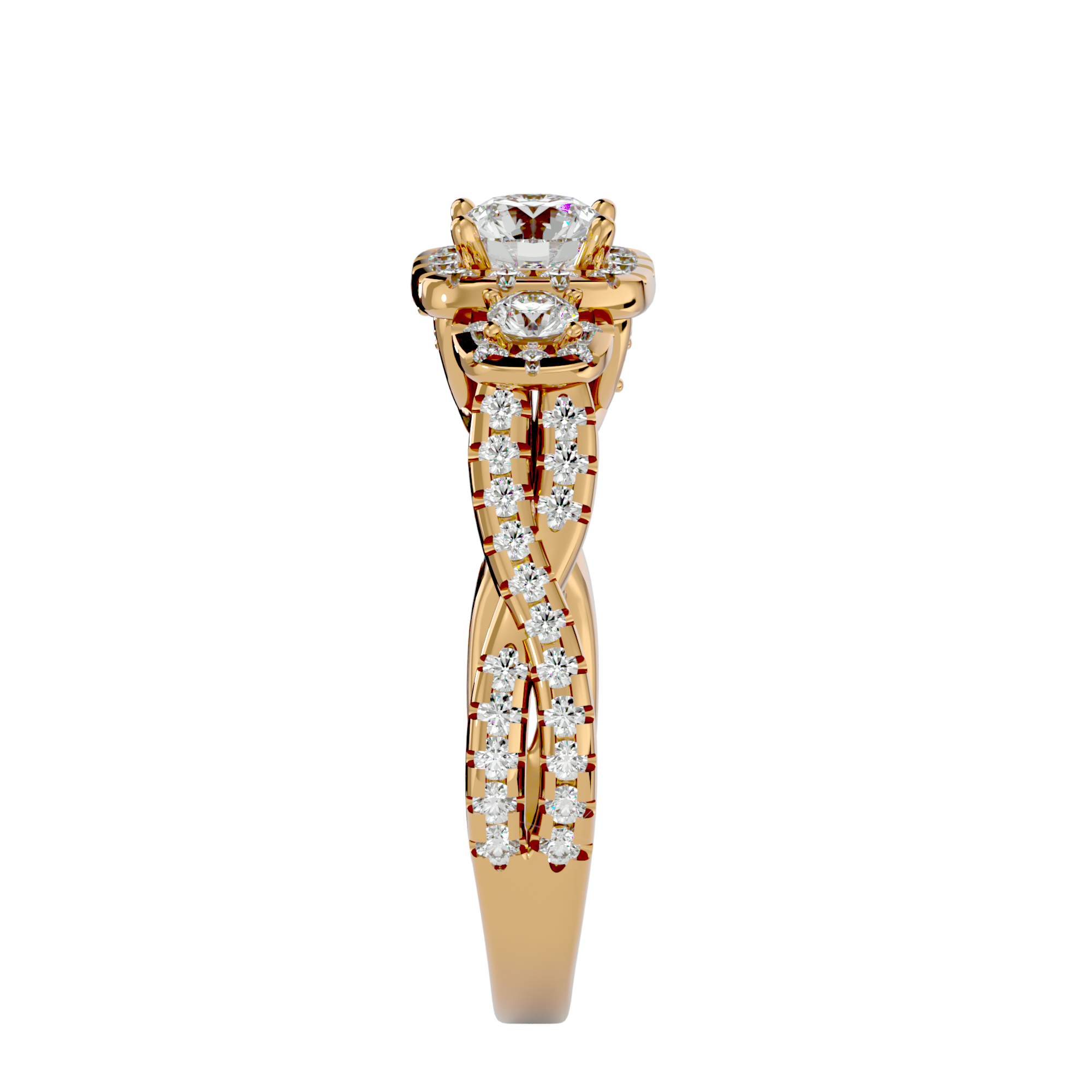 Tabitha Three Stone Ring