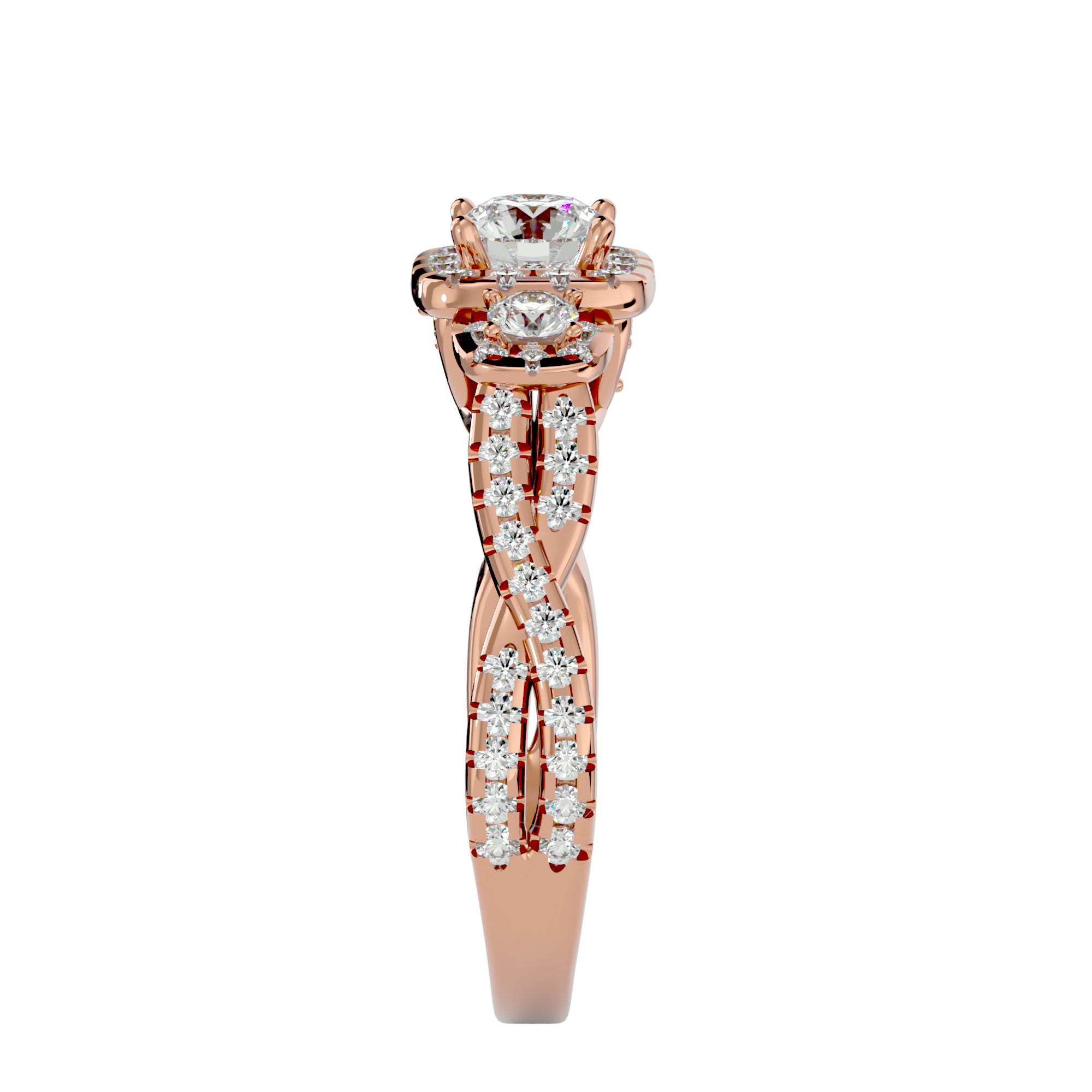Tabitha Three Stone Ring