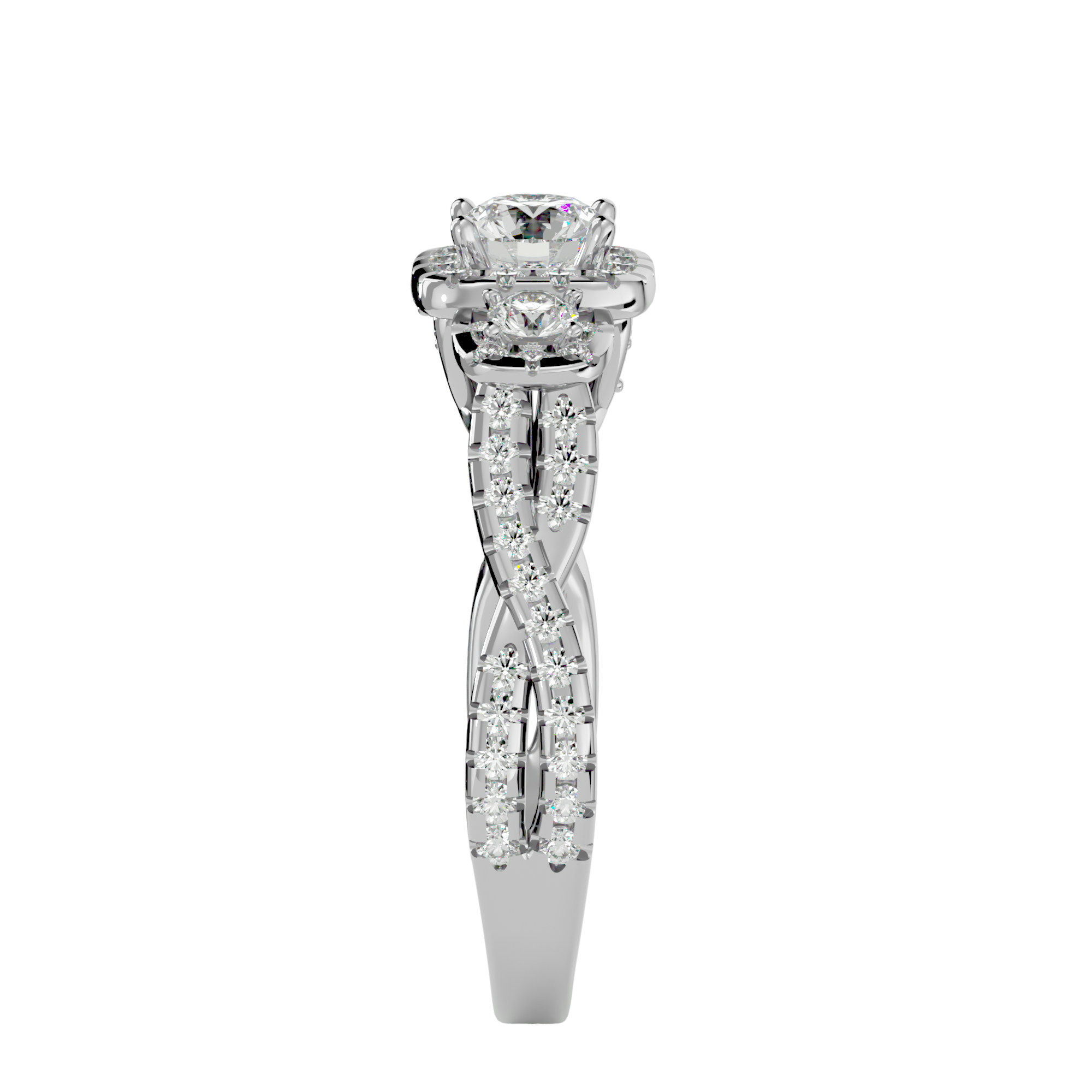 Tabitha Three Stone Ring