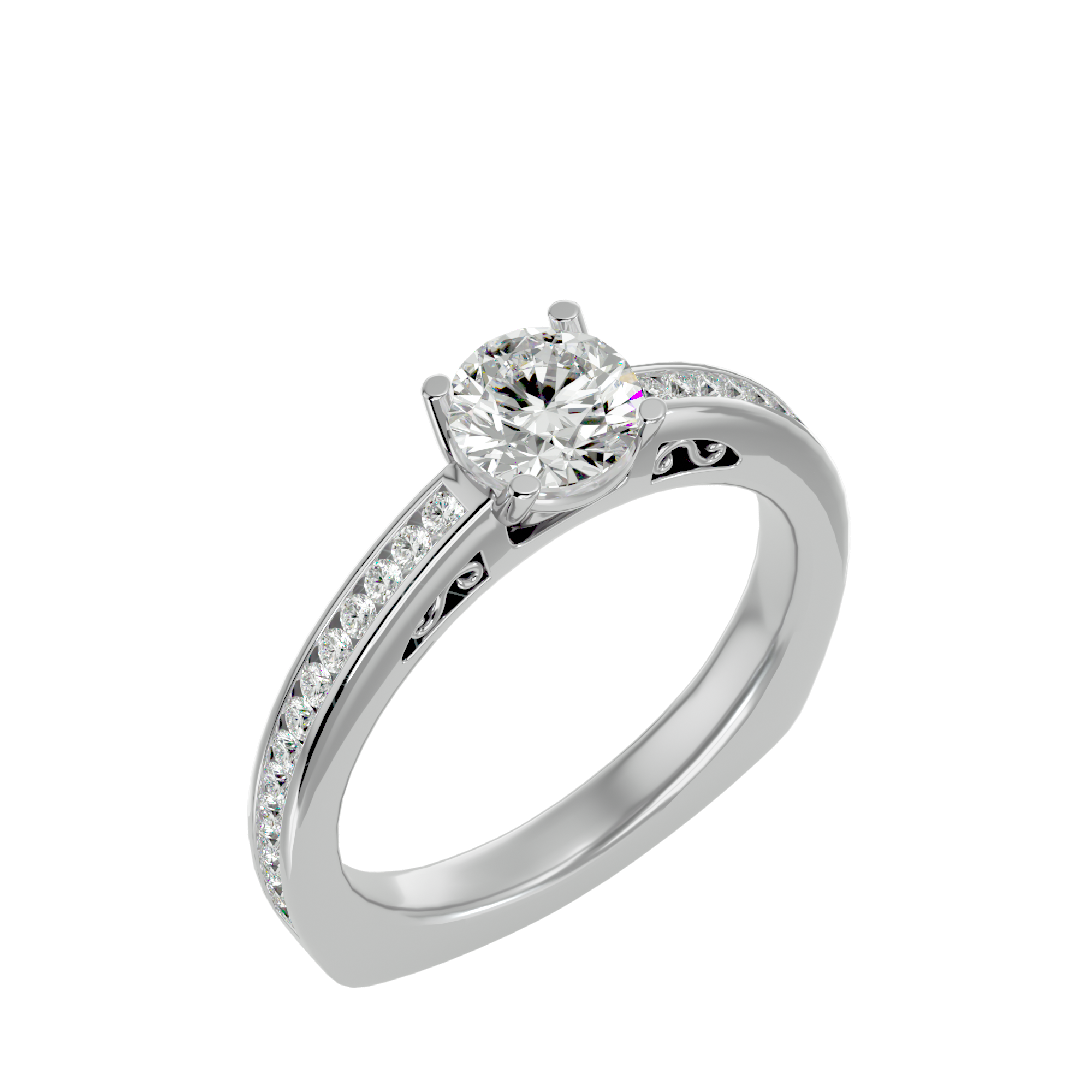 Violetta Solitaire Ring