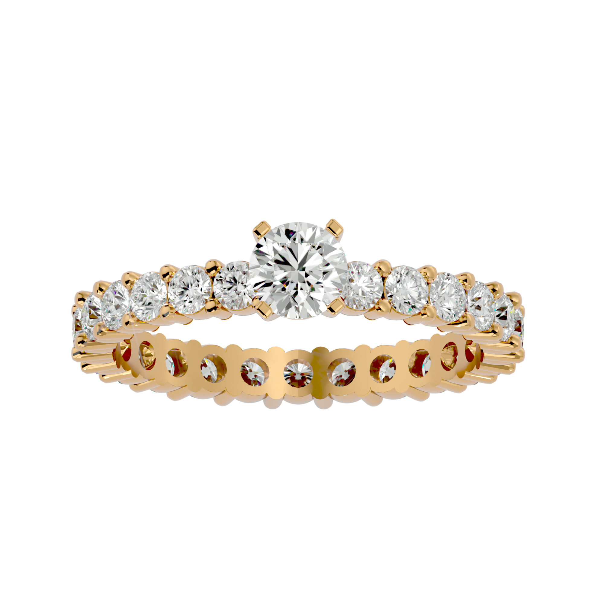 Primrose Solitaire Ring