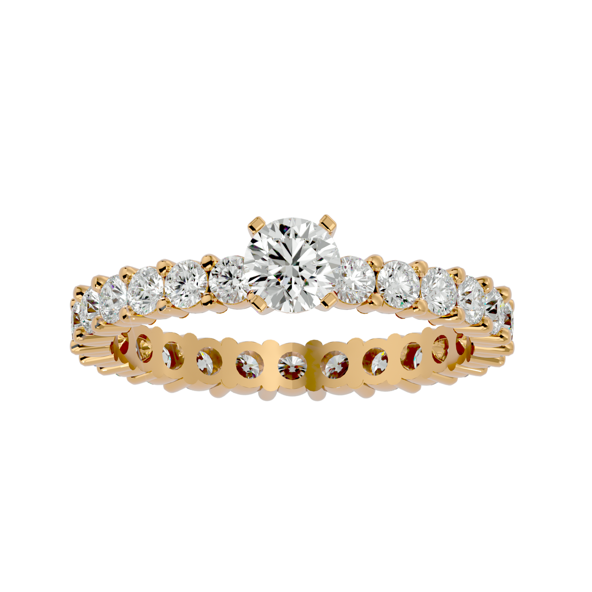 Primrose Solitaire Ring