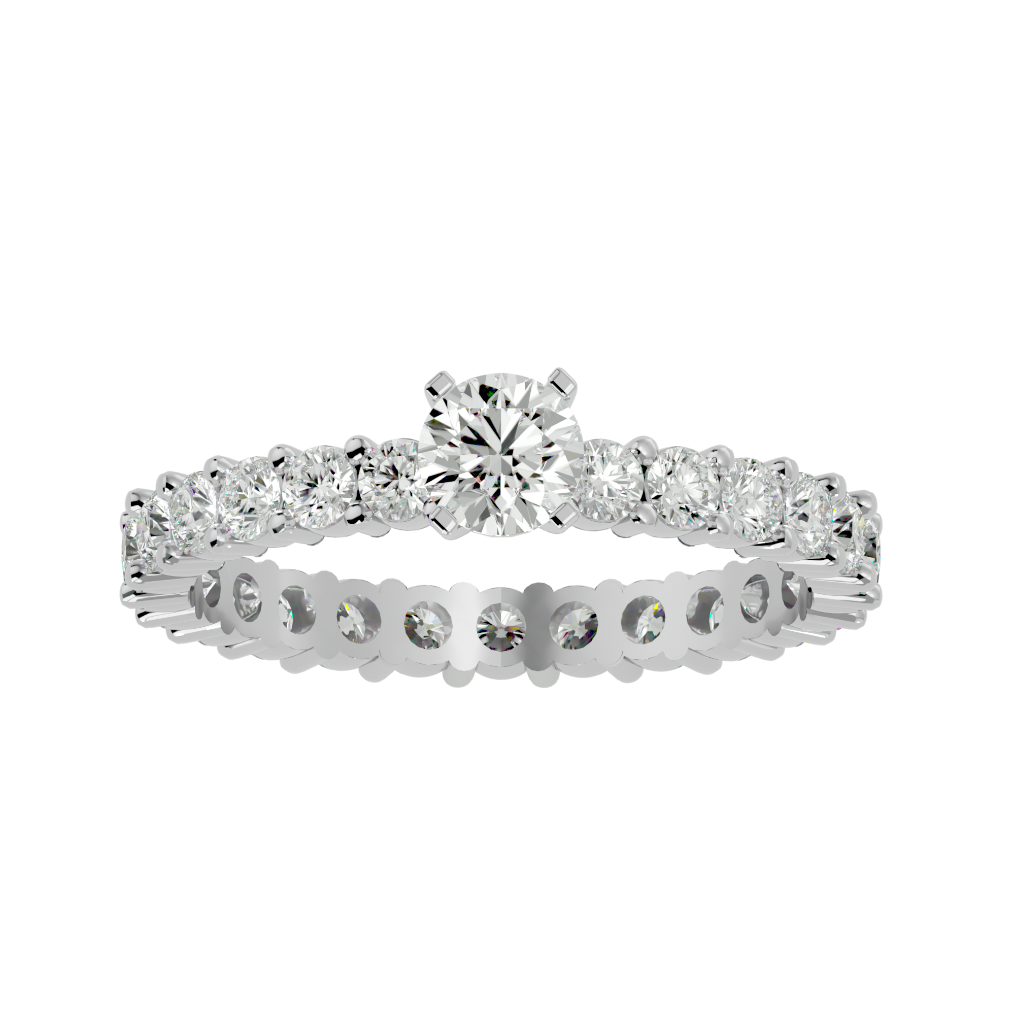 Primrose Solitaire Ring