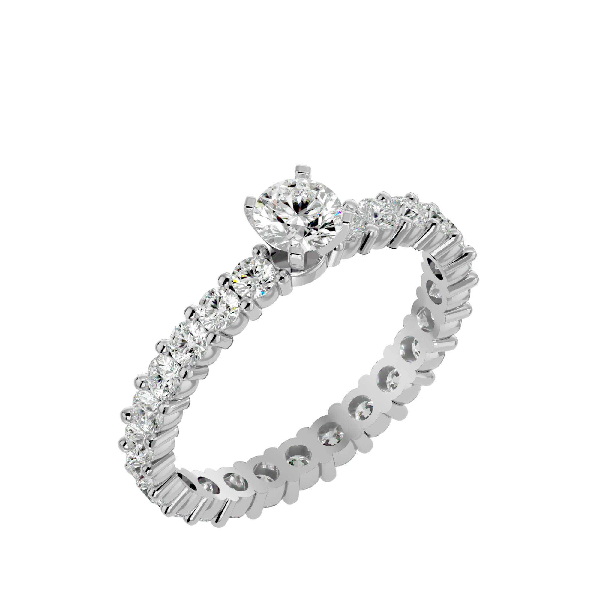 Primrose Solitaire Ring