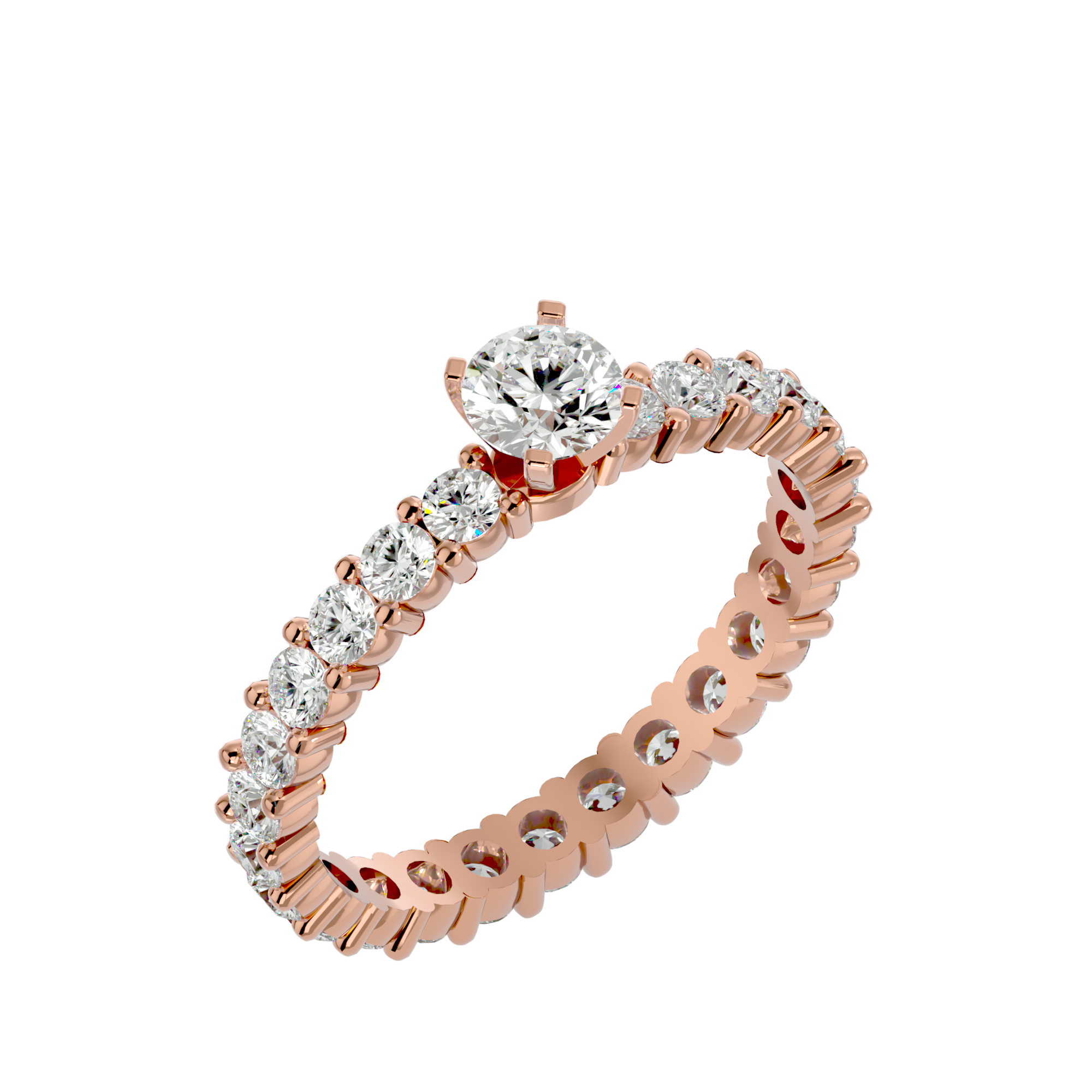 Primrose Solitaire Ring