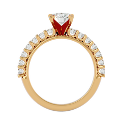 Odette Solitaire Ring