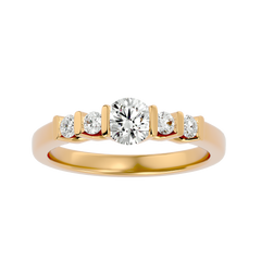 Poppy Solitaire Ring
