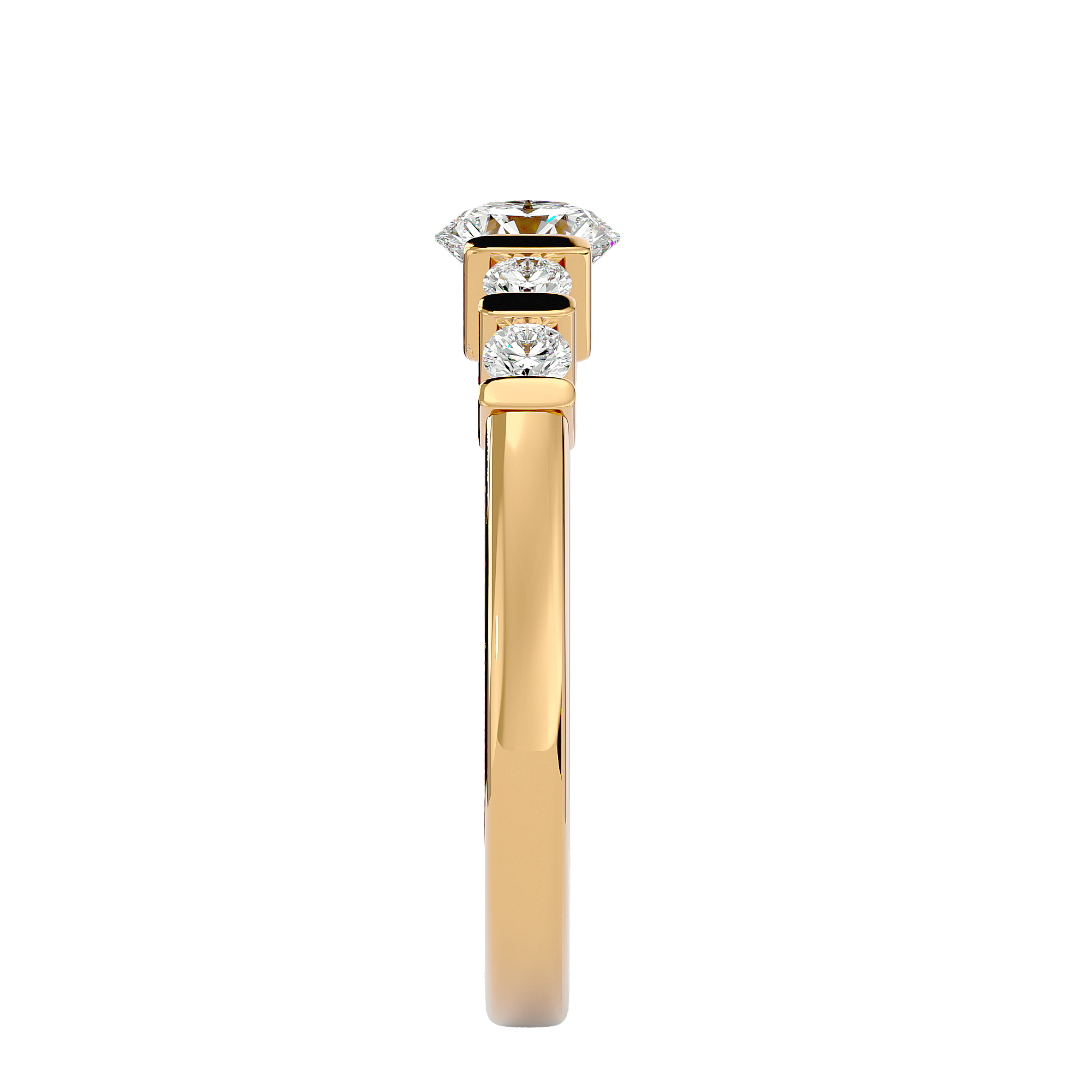 Poppy Solitaire Ring