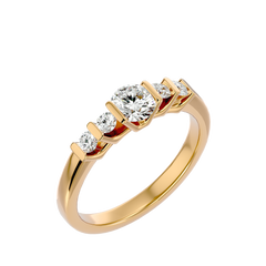Poppy Solitaire Ring