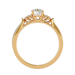 Trinity Solitaire Ring