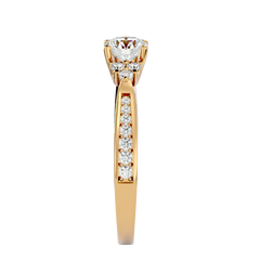 Trinity Solitaire Ring