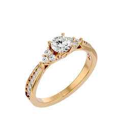 Trinity Solitaire Ring