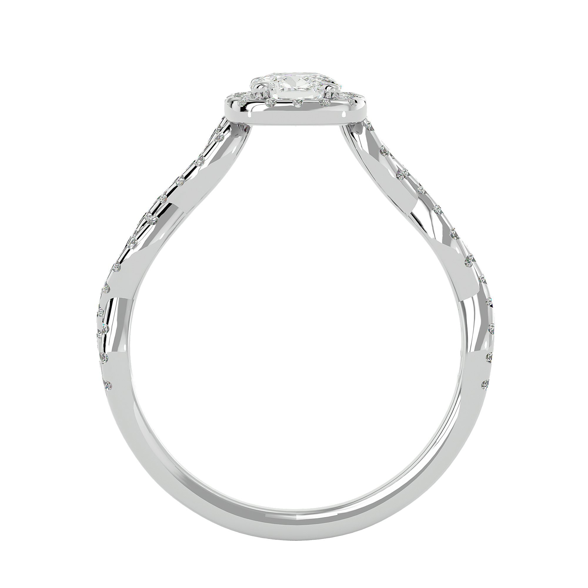 Siena Halo Ring