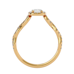 Siena Halo Ring