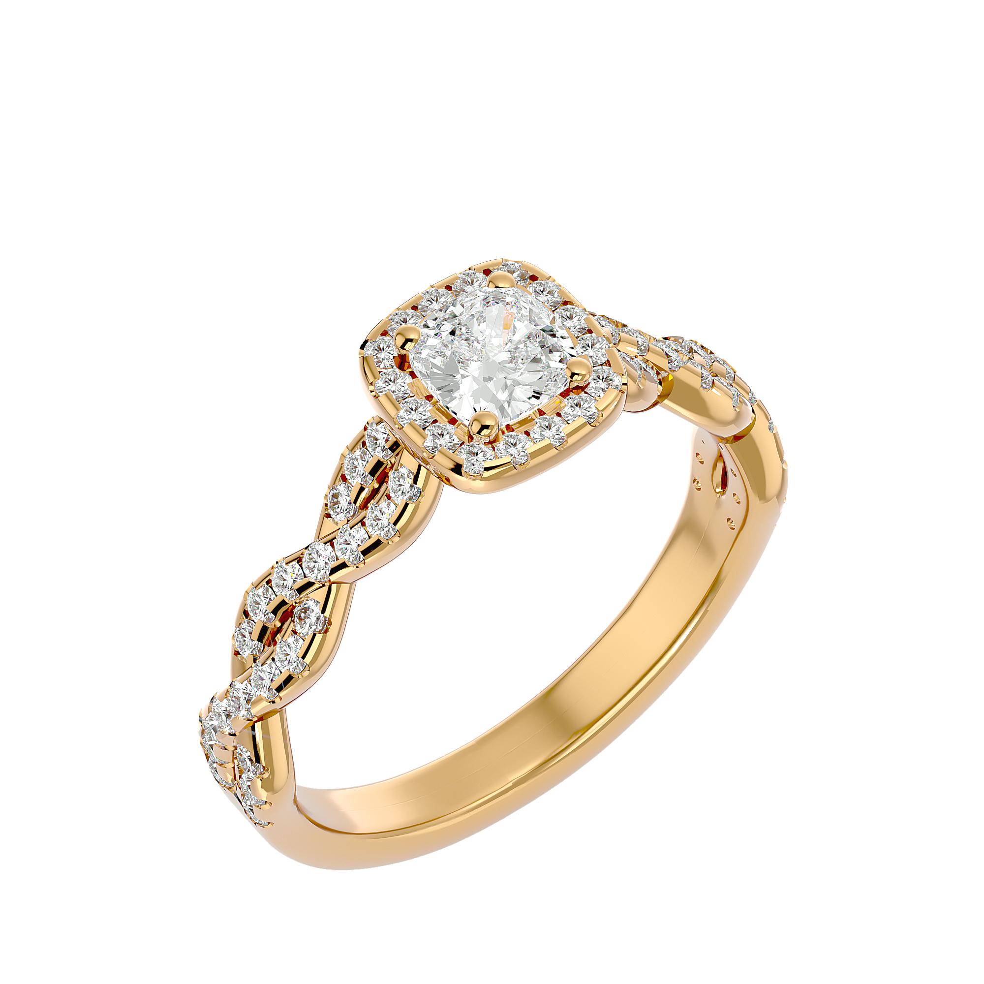 Siena Halo Ring