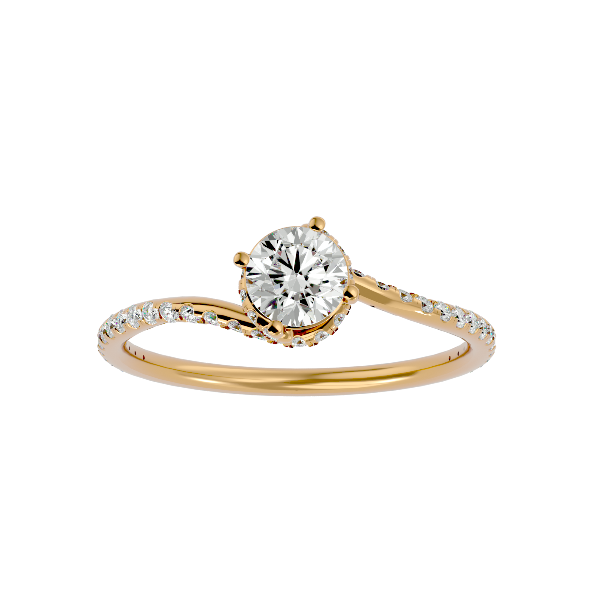 Lily Solitaire Ring