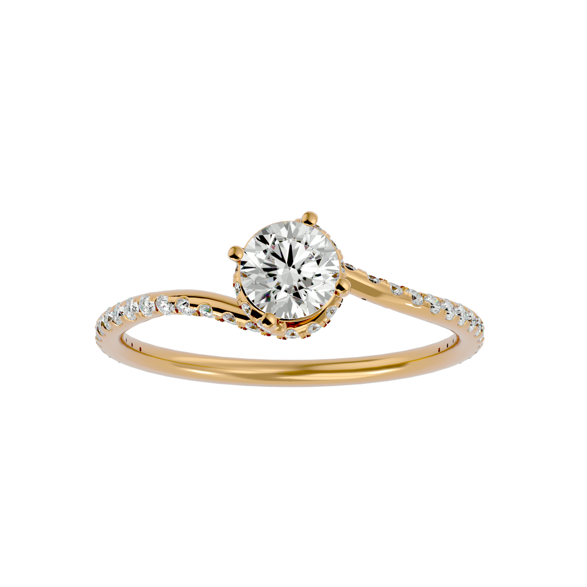 Lily Solitaire Ring