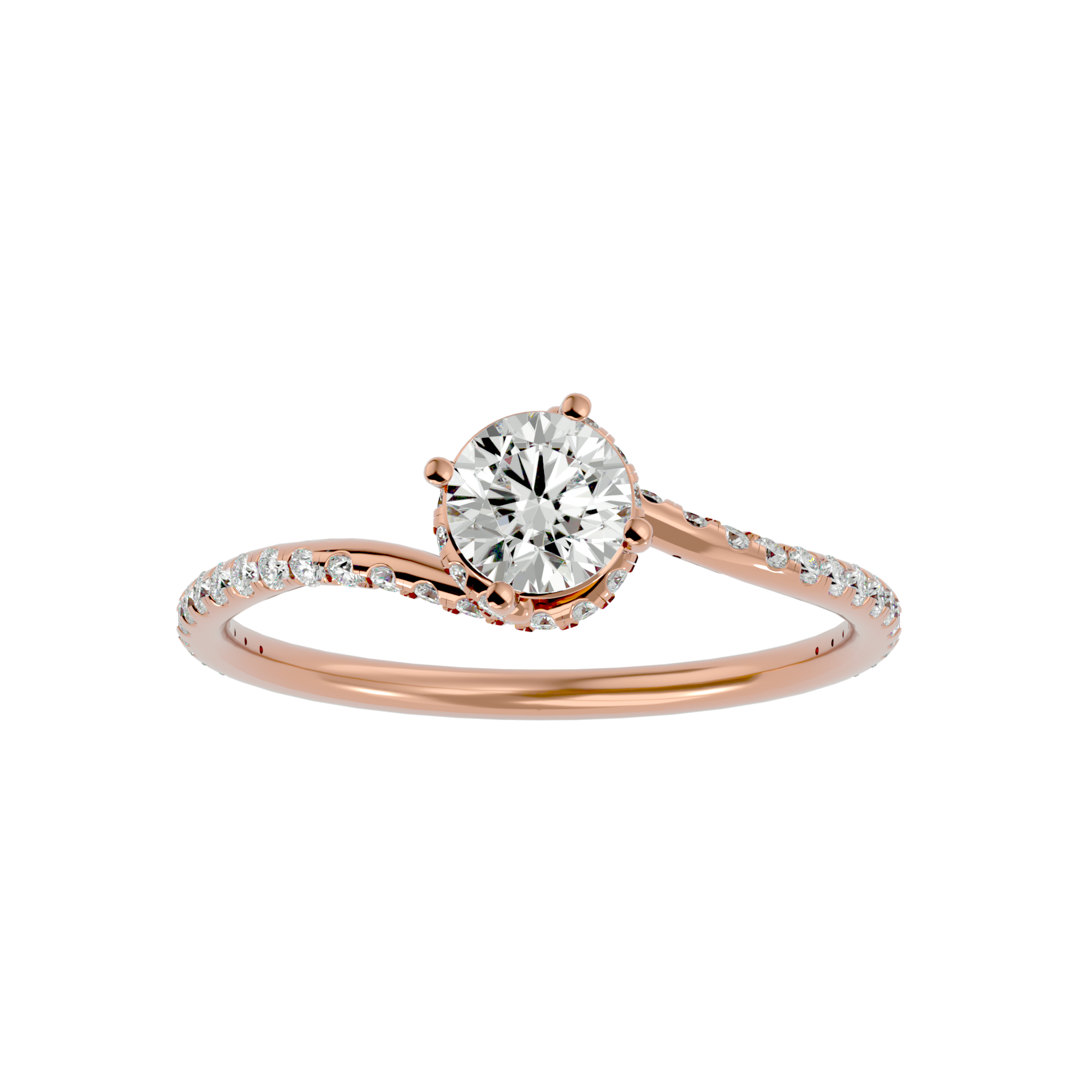 Lily Solitaire Ring