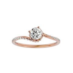 Lily Solitaire Ring