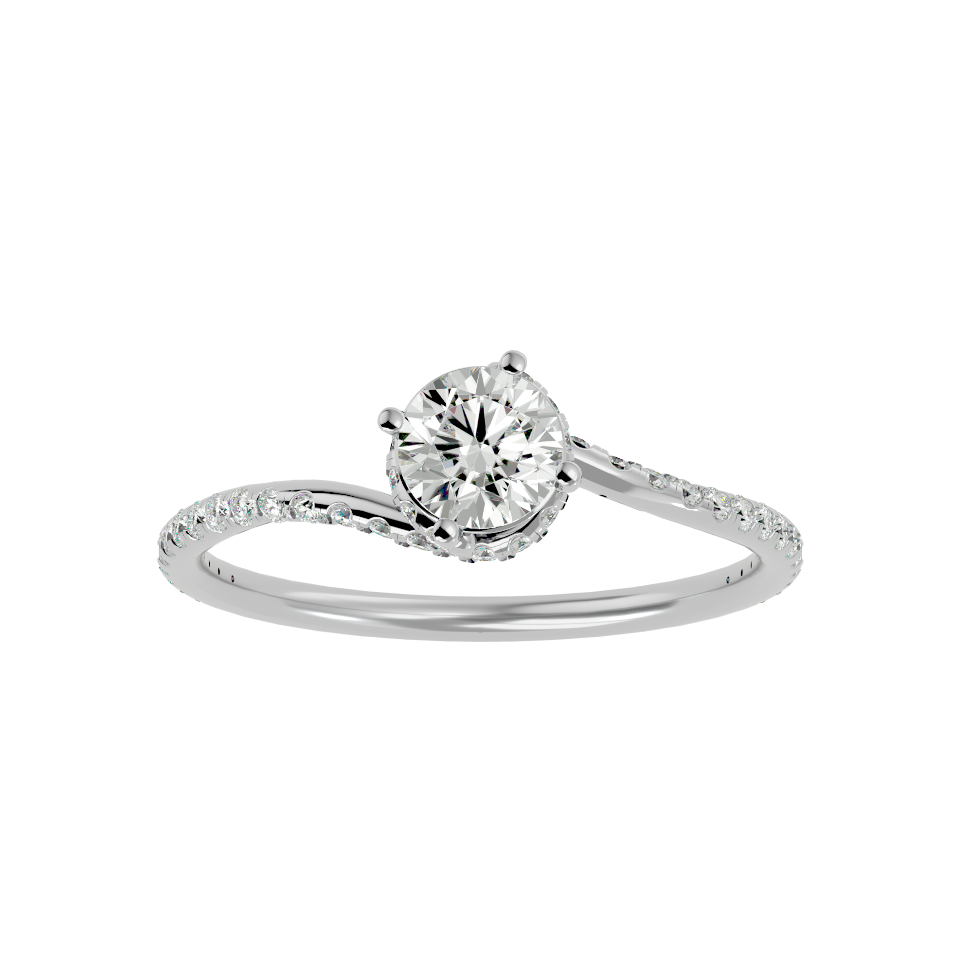 Lily Solitaire Ring