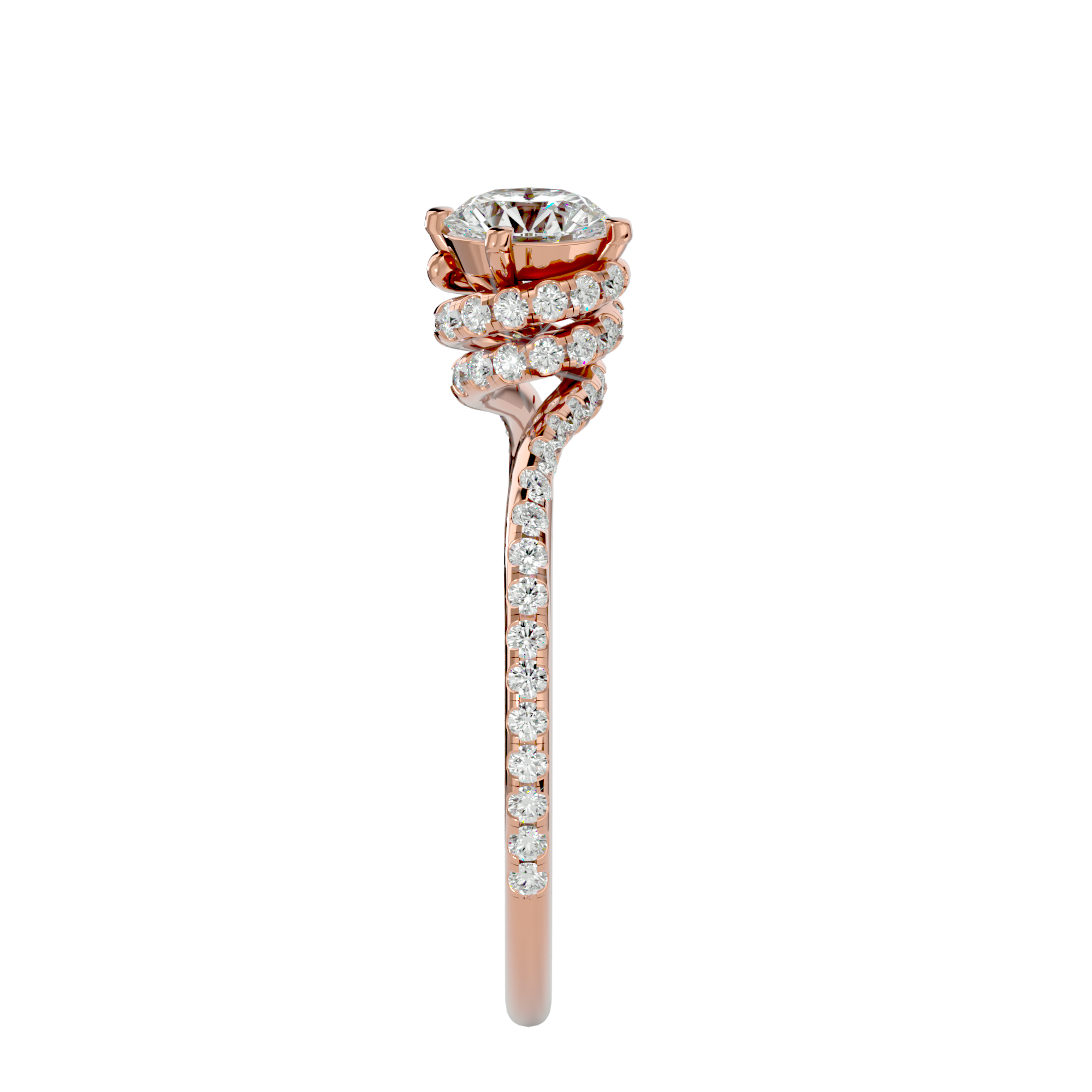 Lily Solitaire Ring