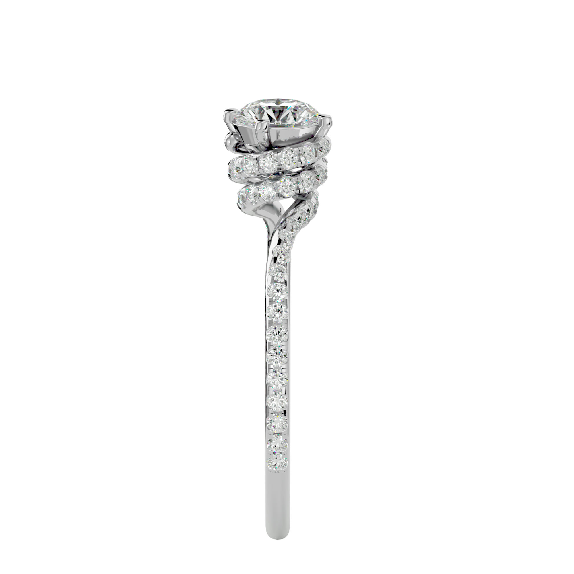 Lily Solitaire Ring