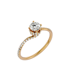 Lily Solitaire Ring
