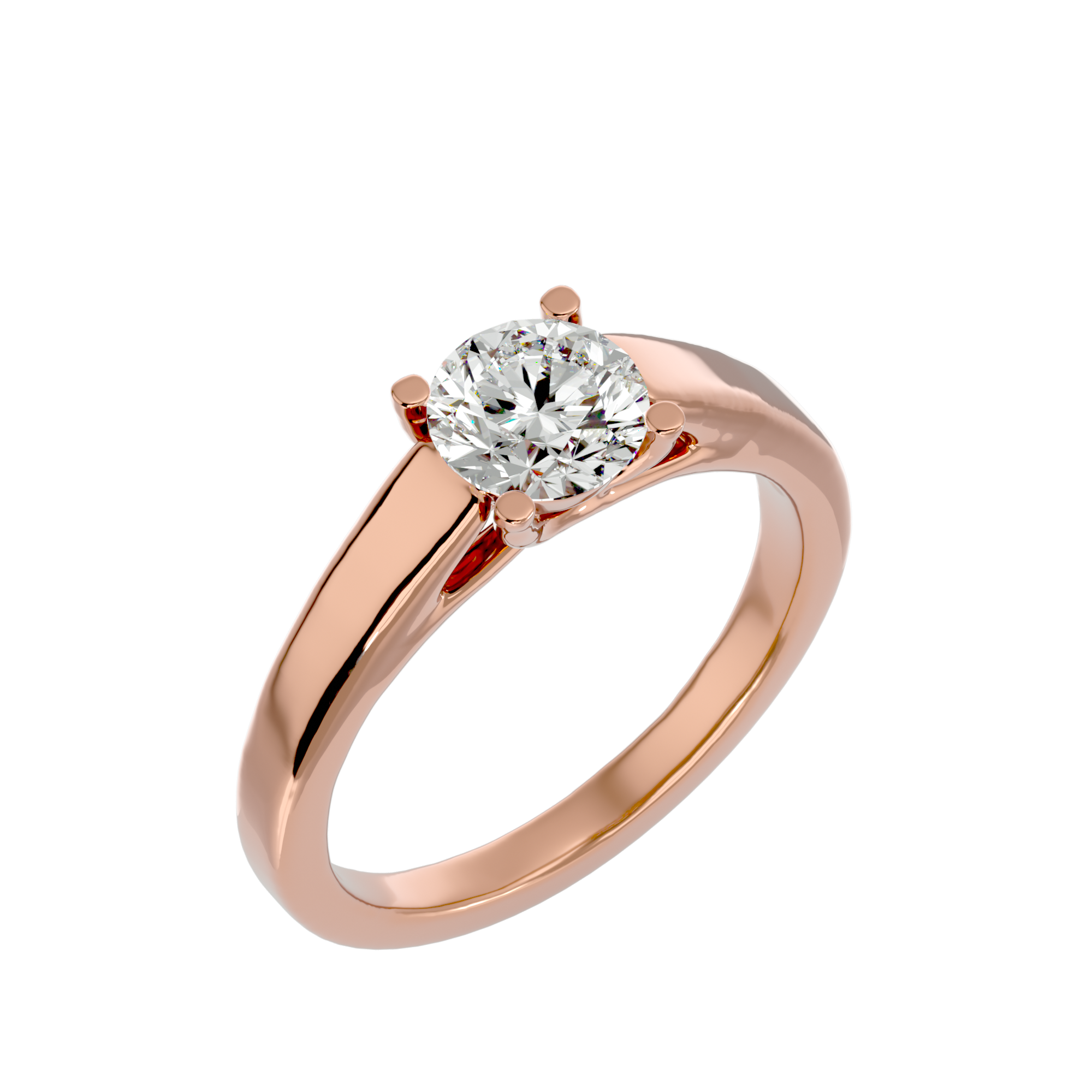 Madison Solitaire Ring