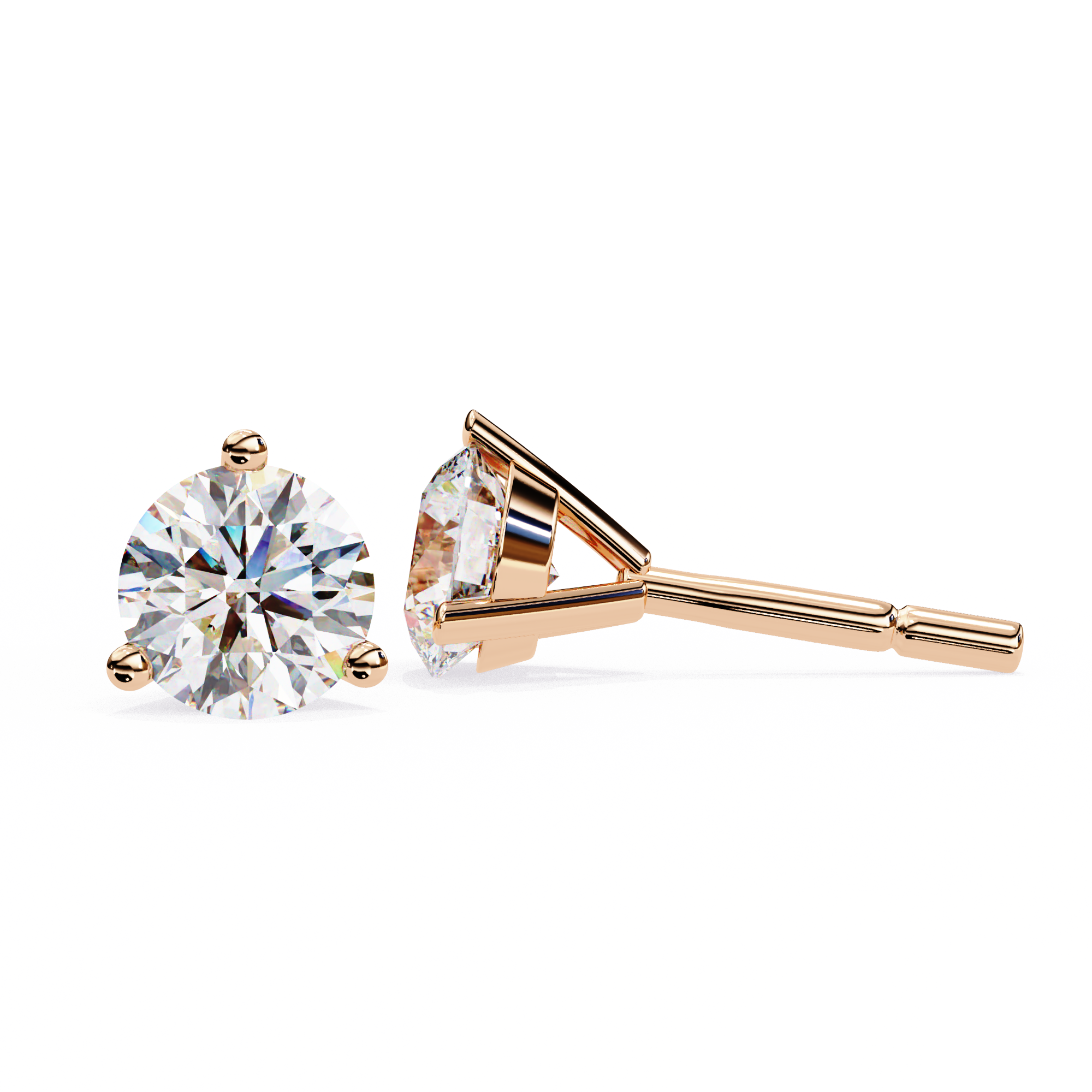 Coretta Solitaire Earring